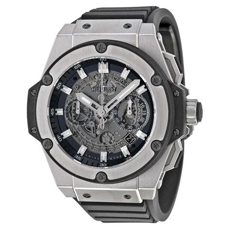 Hublot King Power Unico Skeleton Dial Titanium Men's Watch